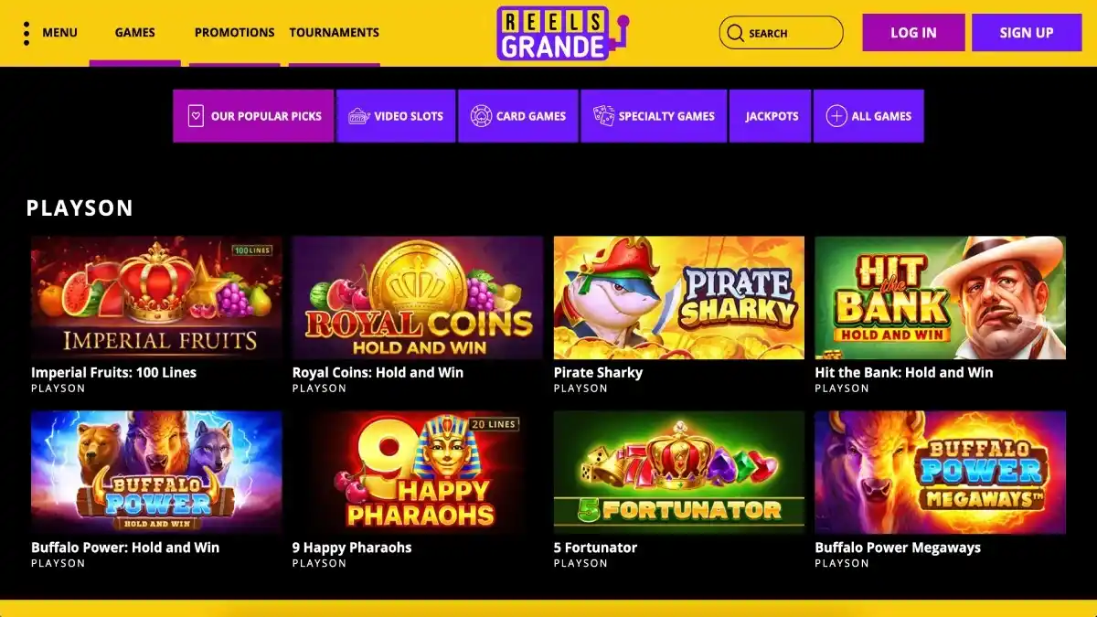 Reels Grande Casino 2